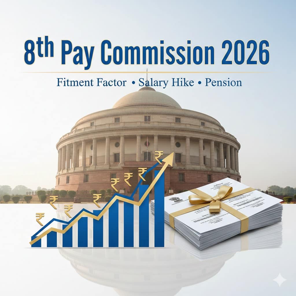 8th Pay Commission 2026 Fitment Factor And Salary Hike : Latest Review