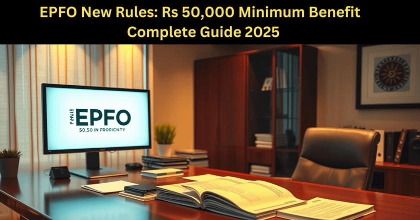 EPFO New Rules: Rs 50,000 Minimum Benefit - Complete Guide 2025