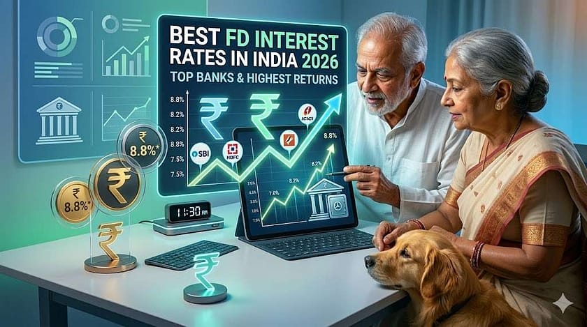 best FD interest rates in India 2026 highest returns banks